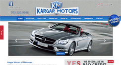 Desktop Screenshot of kargarmotors.com